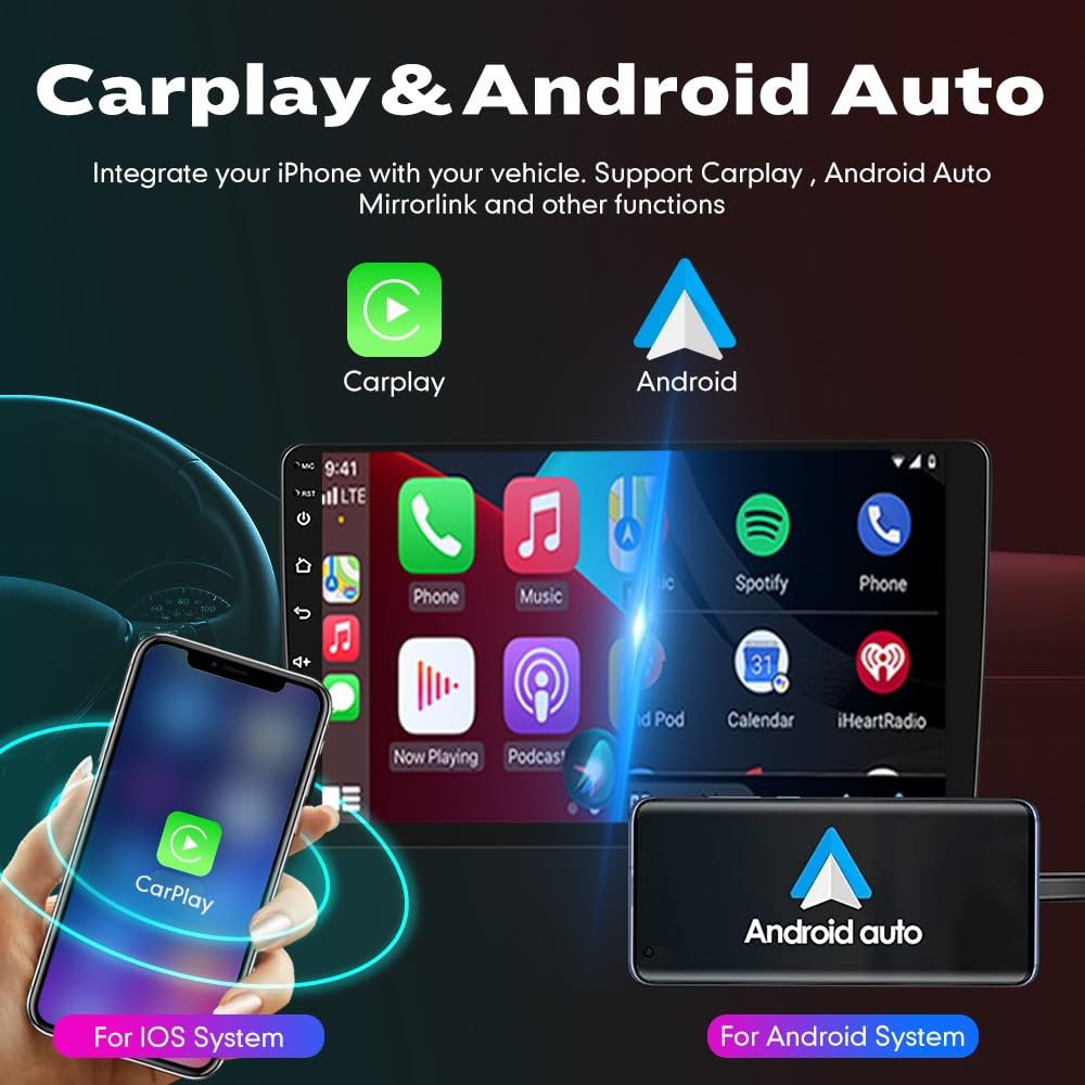 Amazon.com: [8 Core 4G 64G] Android Car Stereo FM Radio Carplay
